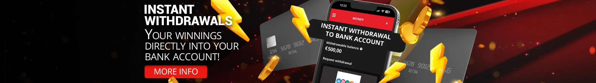 Casino King Instant Payouts - Directe SEPA uitbetaling test 2026